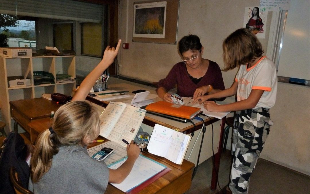 Études dirigées au Collège