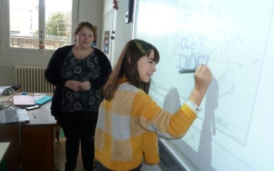 Tableau numérique en classe